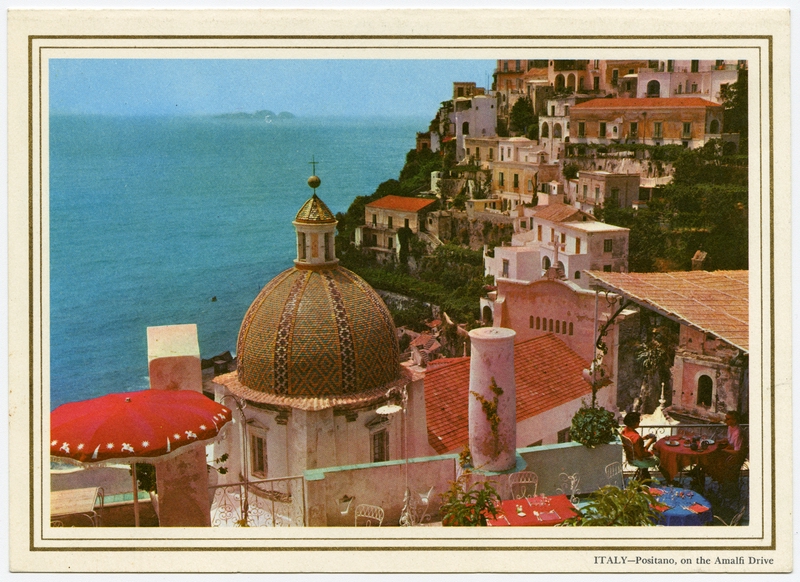 Image: menu: Pan American World Airways, Rainbow (economy) class