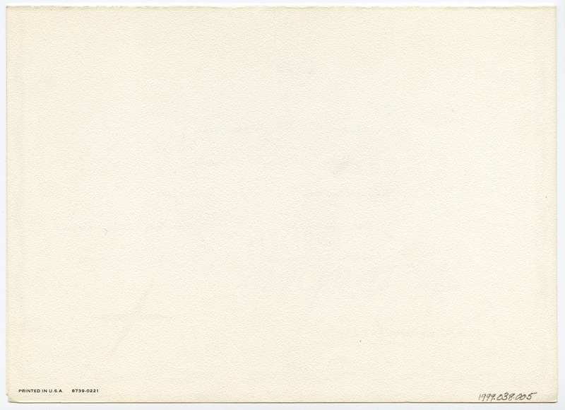 Image: menu: Pan American World Airways, Rainbow (economy) class