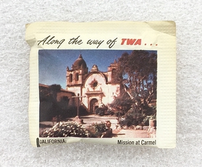 Image: sugar packet: TWA (Trans World Airlines)