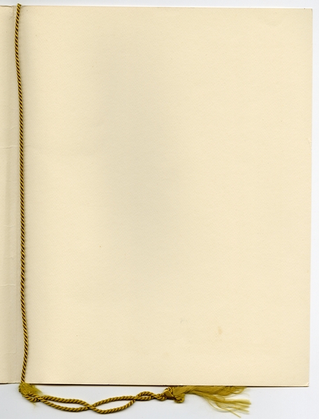 Image: menu cover: Pan American World Airways