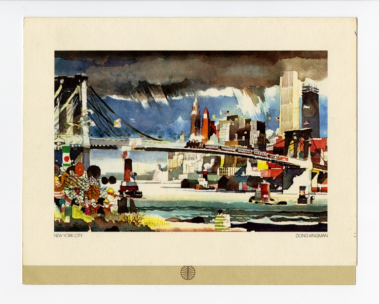 Image: menu: Pan American World Airways