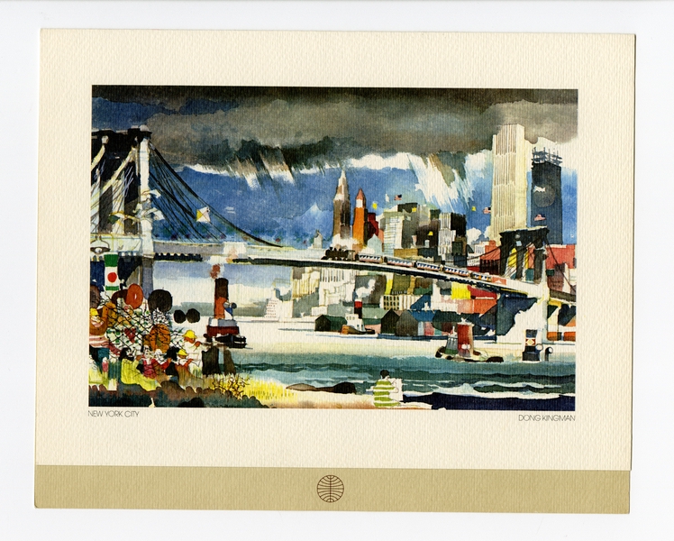 Image: menu: Pan American World Airways