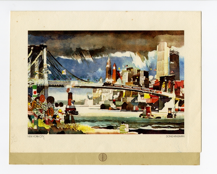 Image: menu: Pan American World Airways