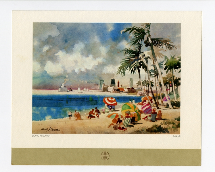 Image: menu: Pan American World Airways