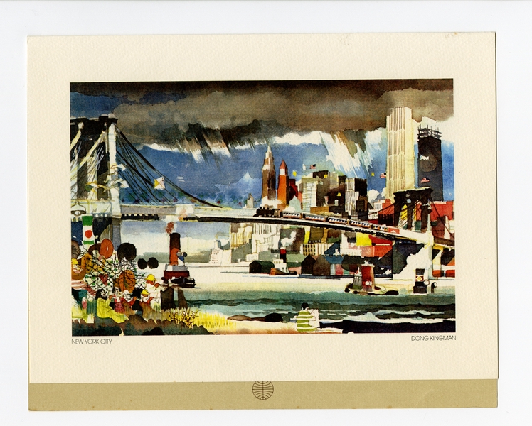 Image: menu: Pan American World Airways