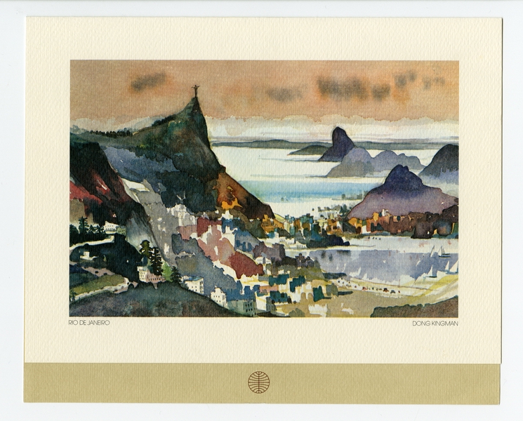 Image: menu: Pan American World Airways