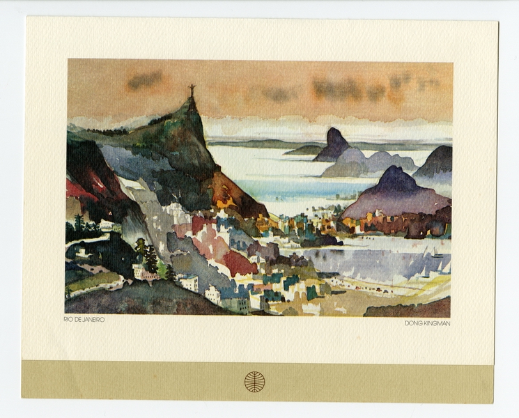 Image: menu: Pan American World Airways