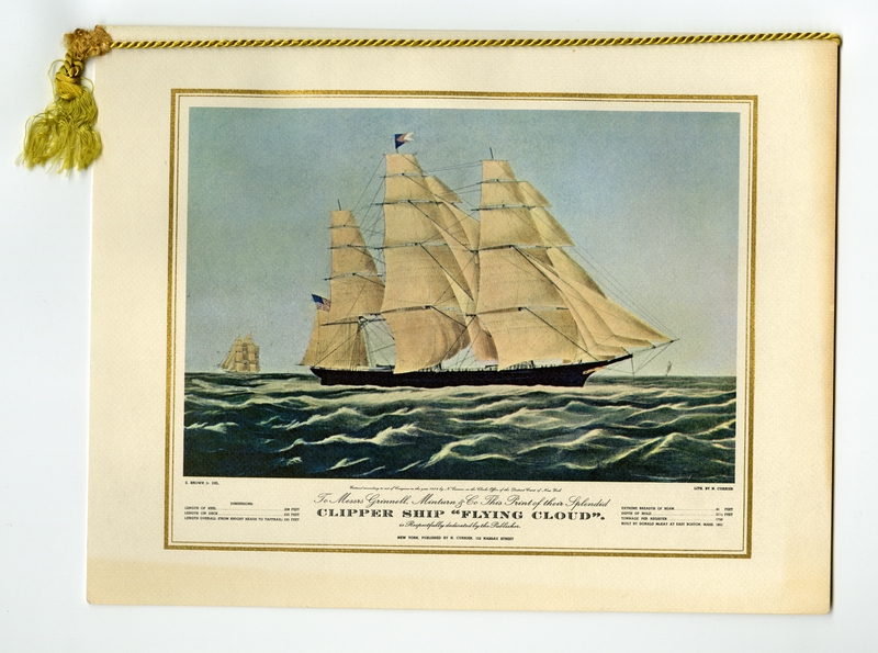 Image: menu: Pan American World Airways, President (first) class