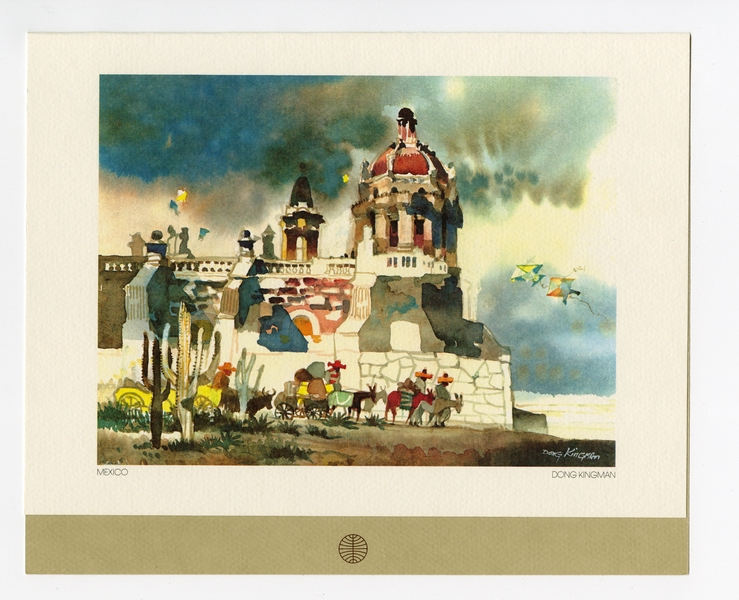 Image: menu: Pan American World Airways