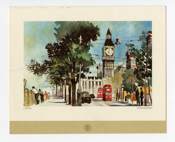 Image: menu: Pan American World Airways