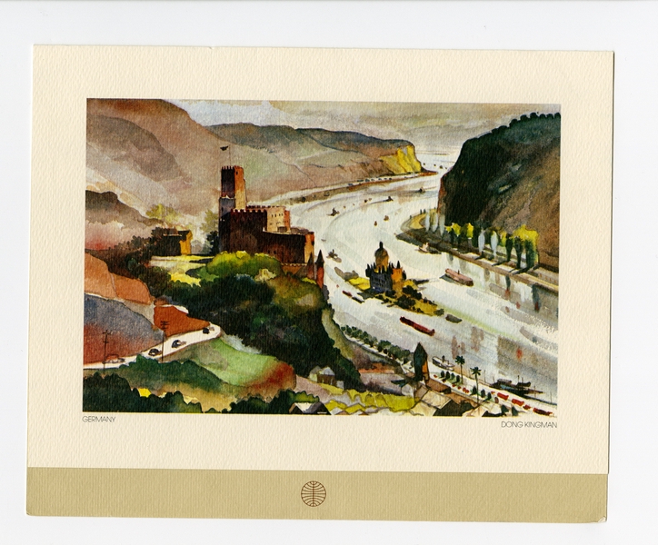 Image: menu: Pan American World Airways