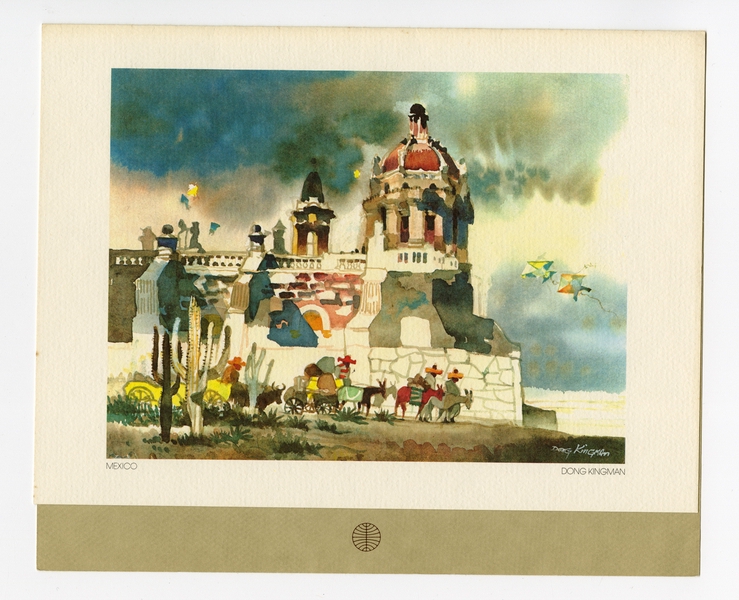 Image: menu: Pan American World Airways