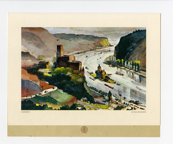 Image: menu: Pan American World Airways