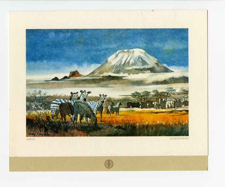 Image: menu: Pan American World Airways