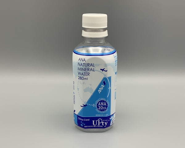 Water bottle: ANA (All Nippon Airways)