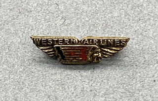 Image: service pin: Western Airlines