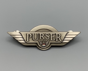 Image: purser wings: United Airlines, purser