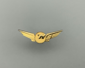 Image: flight attendant wings: Northwest Airlines