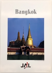 Image: poster: Japan Airlines, Bangkok