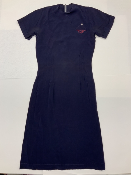 Image: air hostess blouse-slip: TWA (Trans World Airlines), winter