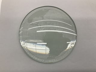 Image: commemorative paperweight: Linking the Americas