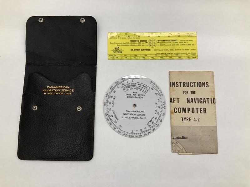 Image: navigational computer set: Pan-American Navigation Service