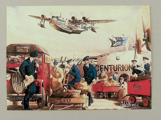 Image: postcard: Empire Airmail, Short S.30 Empire