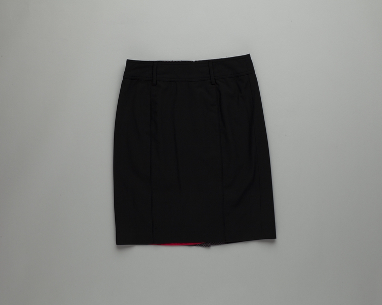 Image: ticket agent skirt: Virgin America