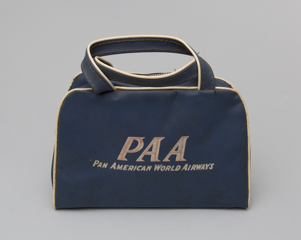 Miniature airline bag: Pan American World Airways