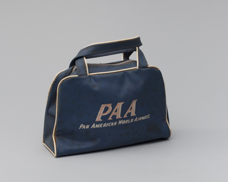 Image: miniature airline bag: Pan American World Airways