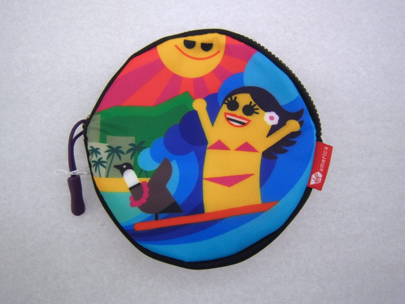 Image: amenity kit: Virgin America, first class, Honolulu