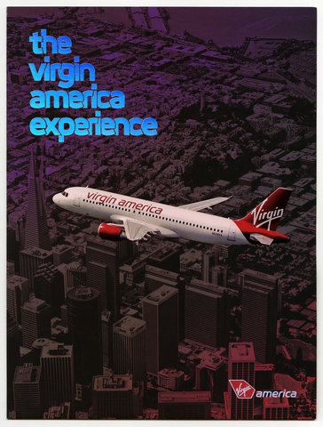 Press packet folder: Virgin America