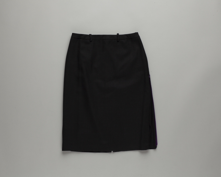 Image: flight attendant skirt: Virgin America
