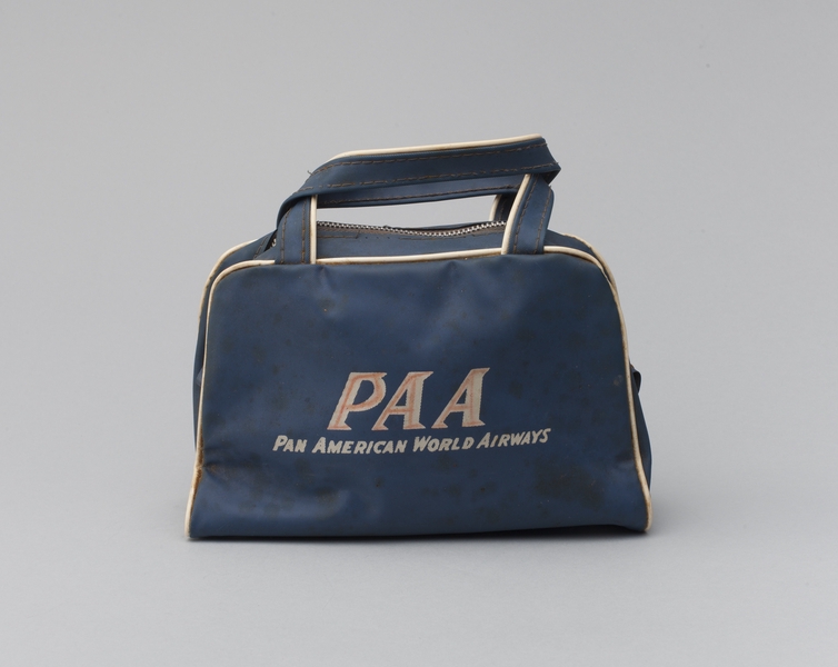 Image: miniature airline bag: Pan American World Airways