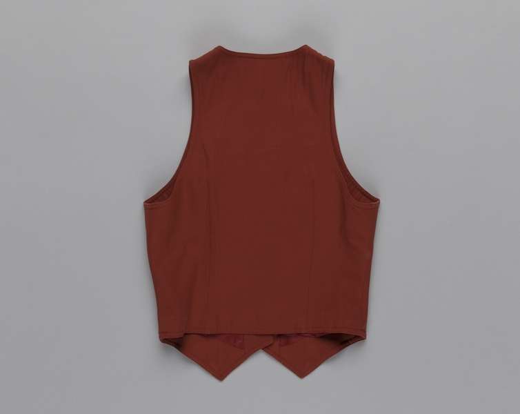 Image: flight attendant vest: United Airlines