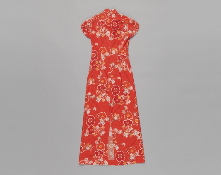 Image: flight attendant dress: Continental Airlines