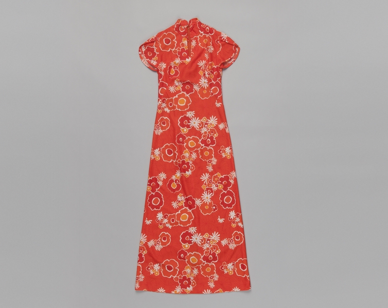 Image: flight attendant dress: Continental Airlines