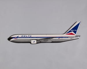 Image: promotional cut out: Delta Air Lines, Boeing 767