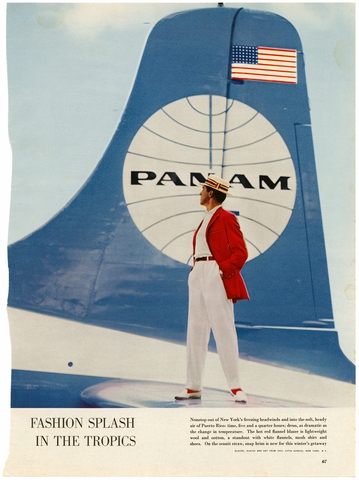 Advertisement: Pan American World Airways, Esquire