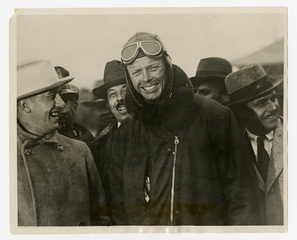 Image: photograph: Lindbergh and Bixby