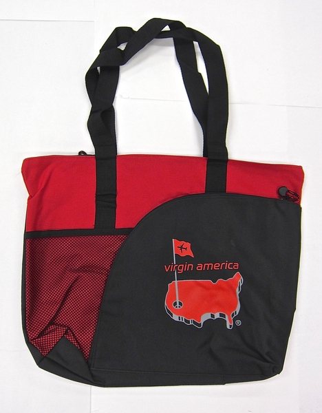 Image: golf tote bag: Virgin America