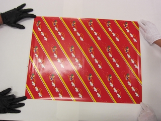 Image: wrapping paper: Virgin America