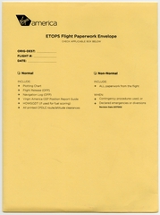 Image: ETOPS flight packet: Virgin America