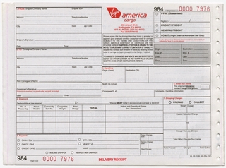 Image: form: Virgin America, cargo