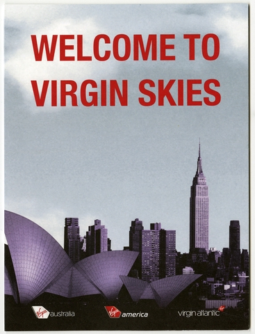 Brochure: Virgin Australia, Virgin America, Virgin Atlantic