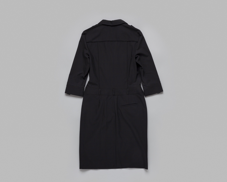 Image: flight attendant dress: Virgin America