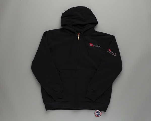 Ground crew hooded sweatshirt: Virgin America