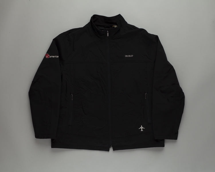 Image: flight officer jacket: Virgin America