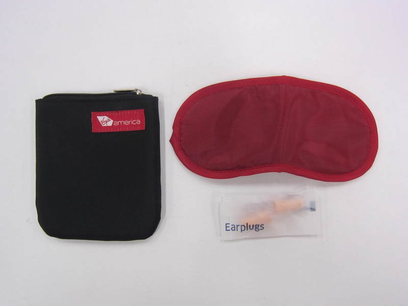 Image: sleep kit: Virgin America