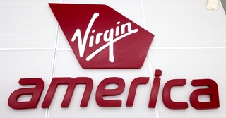 Image: sign: Virgin America